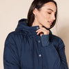 Women's Heavyweight Long-Sleeve Hooded Puffer Coat - Plus Size Available