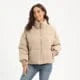 Women’s Winter Baggy Zip Puffer Jacket - Short Down Coat