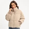 Women’s Winter Baggy Zip Puffer Jacket - Short Down Coat